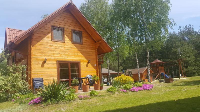 Osrodek Wypoczynkowy Ranczo Hotel Okuninka Buitenkant foto